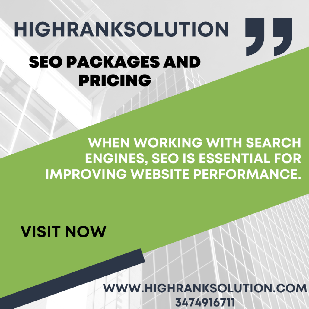seo packages and pricings